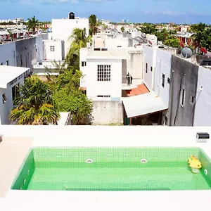  Apartment Privado, Nuevo Rooftop, Ac, Gran Wf